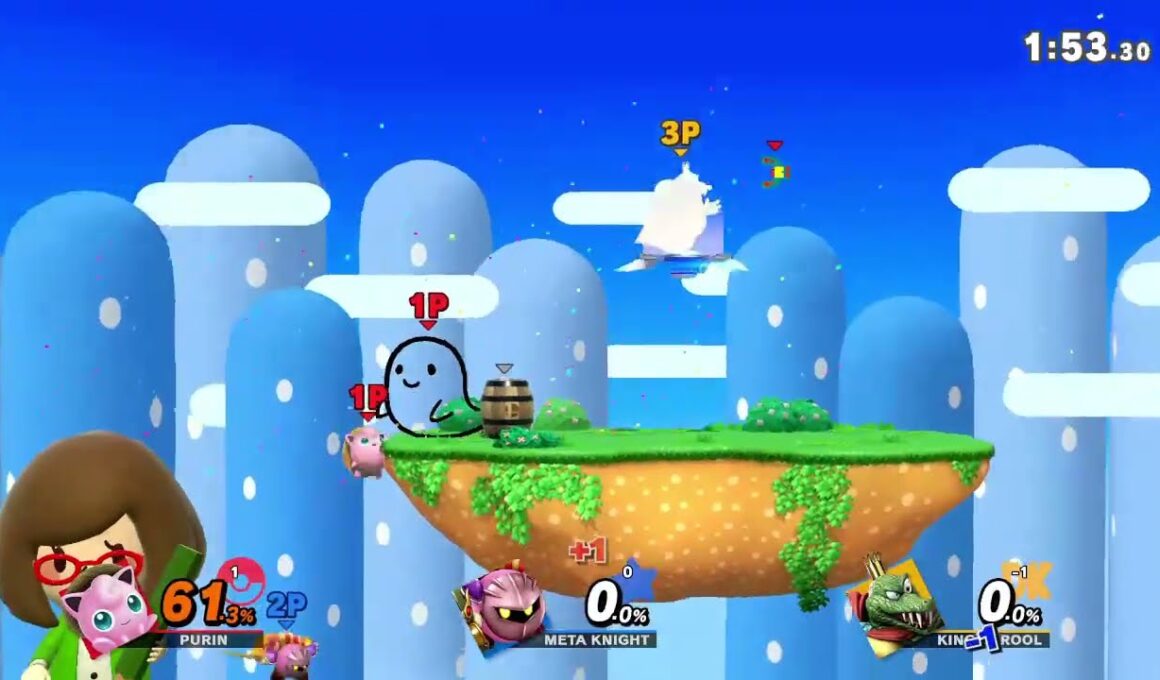 スマブラSP リプレイ タイム制 12658 [25年10月分]【プリン 激戦 1P自分】