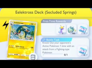 Pokémon TCG Pocket - Step-Up Battle [Intermediate] | Eelektross Deck (Secluded Springs)
