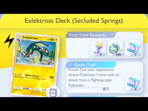 Pokémon TCG Pocket - Step-Up Battle [Intermediate] | Eelektross Deck (Secluded Springs)
