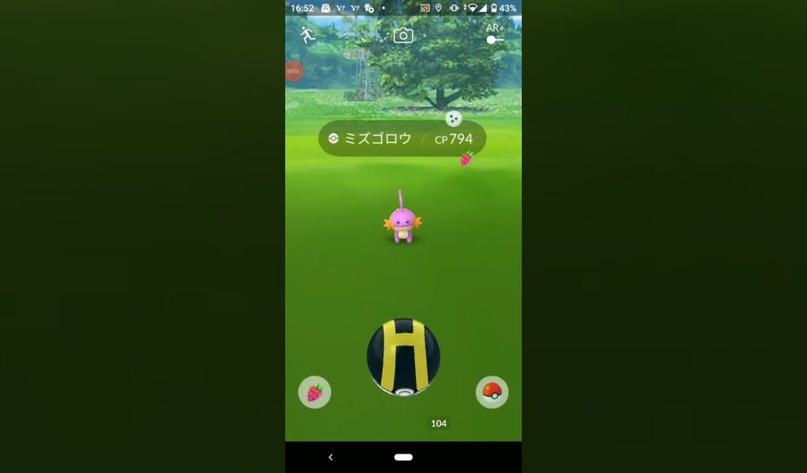 色違いミズゴロウ　ポケモンＧＯ