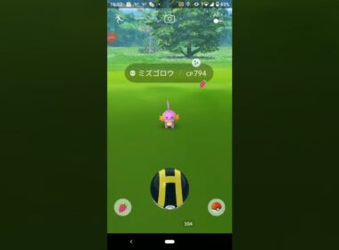 色違いミズゴロウ　ポケモンＧＯ