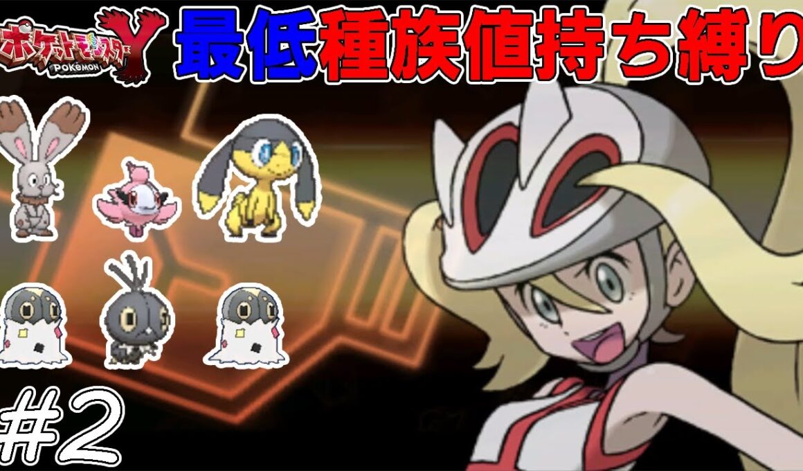【ゆっくり実況】ポケモンYを最低種族値持ちだけでクリアする　part2【ポケモンXY】