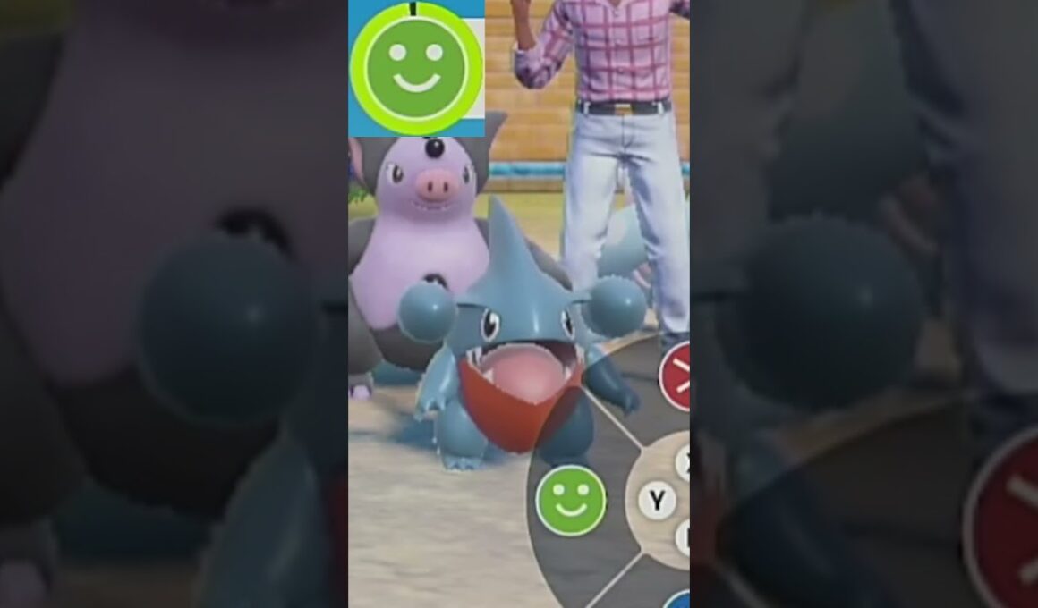 【フカマル】ポケモンエクササイズ【キタカミ図鑑No.164】#Shorts #pokemon