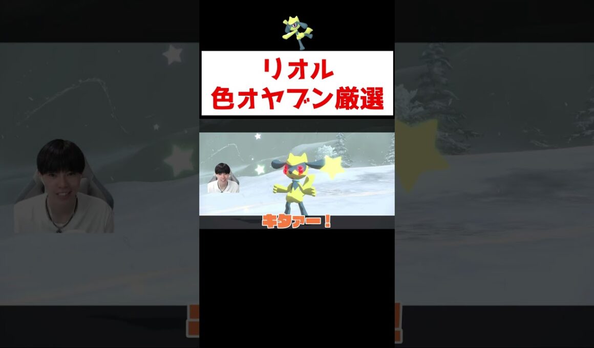 リオル色オヤブン厳選 #ゲーム実況 #shorts #ポケモン #ポケモンSV #レジェアル #色違い #厳選 #za #リオル #ルカリオ