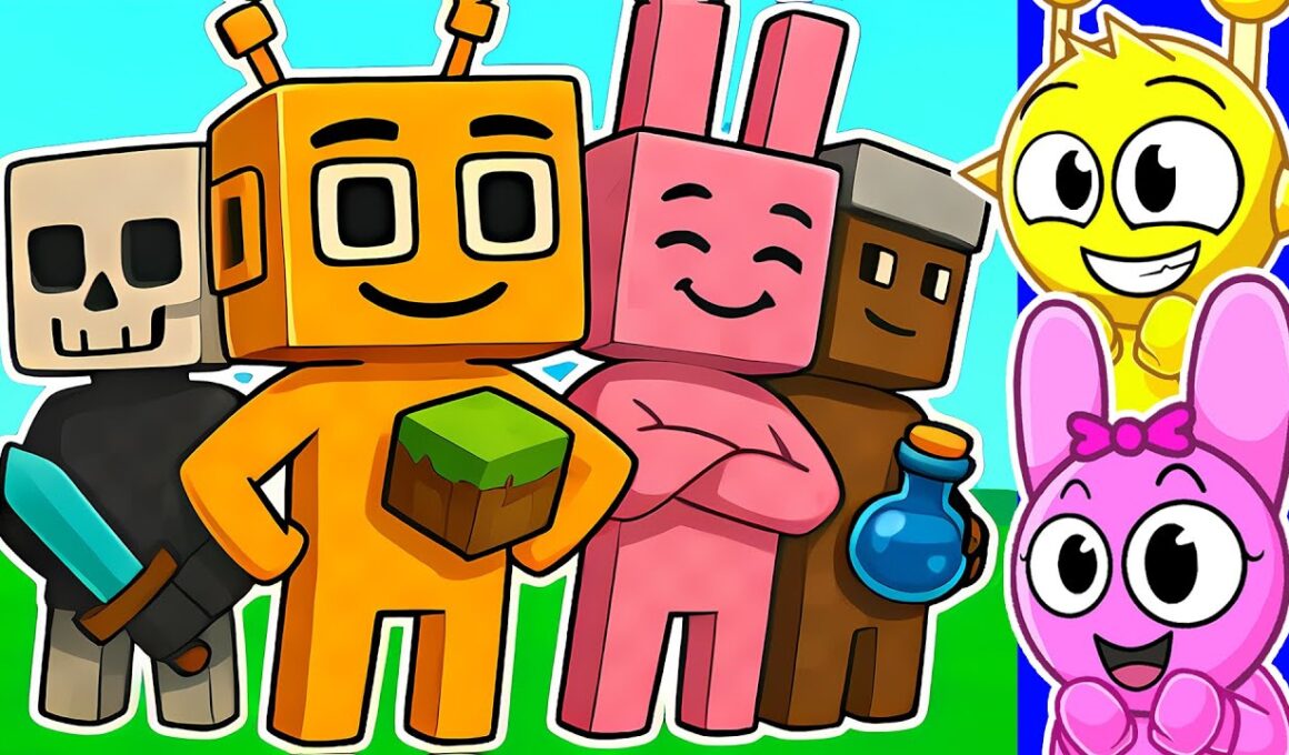 3D サンドボックス ゲームで Sprunki Craft を体験してみましょう。