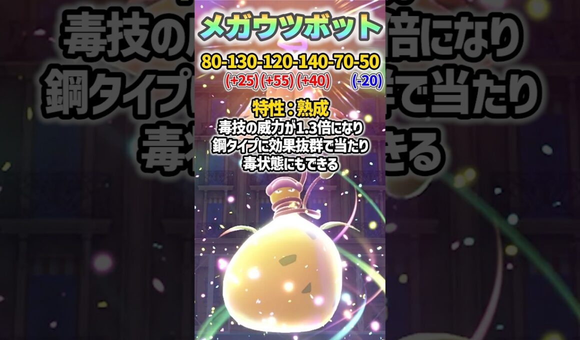 新たなるメガシンカ「メガウツボット」を考察！