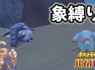 ゾウさん縛りで攻略していくポケモンバイオレット part1 ＃ポケモン ＃ポケモンバイオレット ＃ポケモンSV