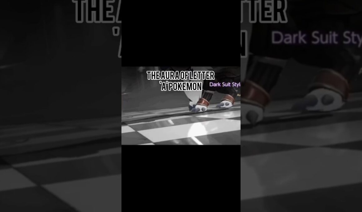 The aura of letter 'A' Pokemon ☠️|#pokemonunite#pokemon