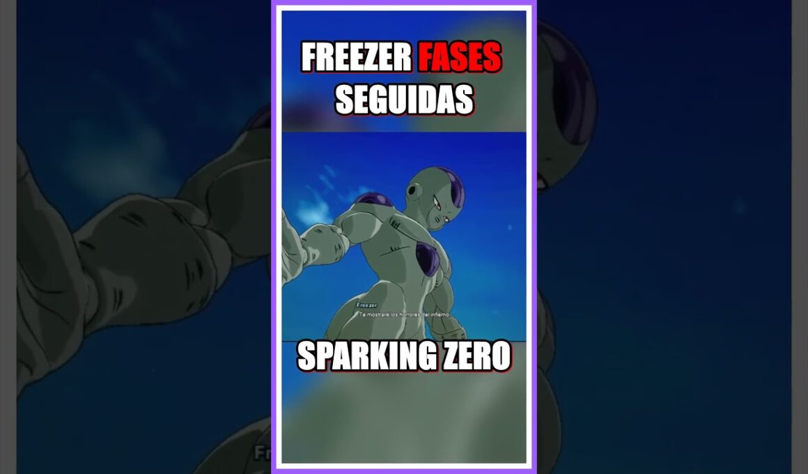 TRANSFORMACION Con MUSICA ORIGINAL || FREEZER Dragon Ball Sparking Zero || Dragon Ball Z Anime