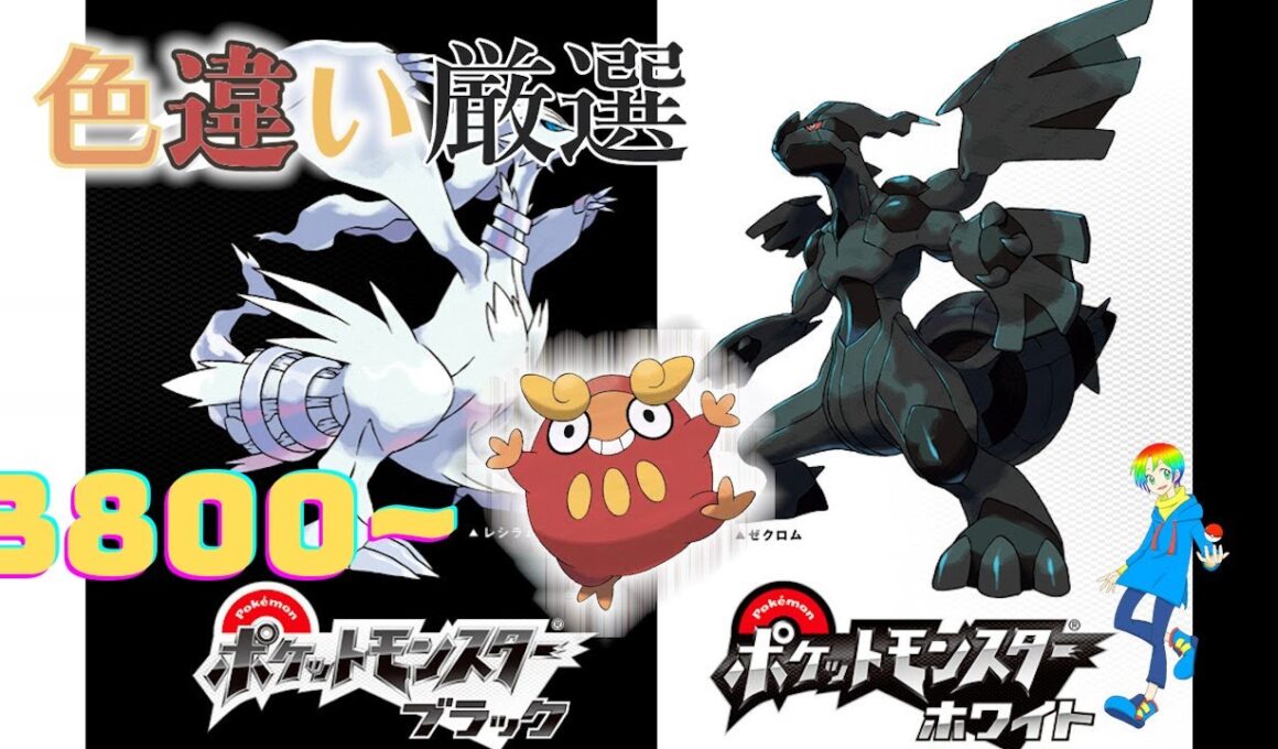 【ポケモンBW】4番道路(Shiny Pokémon)厳選(3800~)