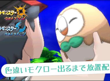 【3DS】2匹目の色違いモクローが出るまで放置するだけの放送（コメント返しできません）【ポケモンUSUM】