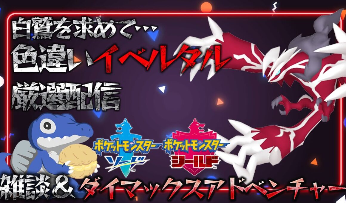 【雑談&色厳選】Z-A発売まで残り8日！追い込み色厳選！色違いイベルタル厳選！《ポケモン剣盾》#14