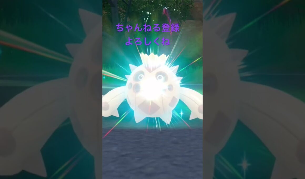 色違いサボネア進化 #ポケモン #ポケモンsv #色違いポケモン