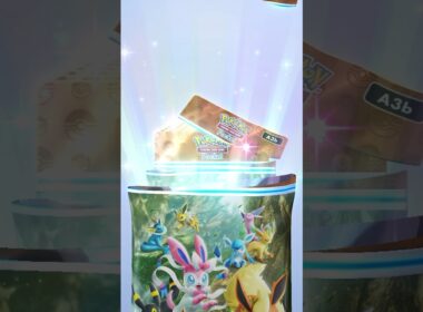 【ポケポケ】ニンフィアex当てるために10連開封粘ってみた #shorts #ポケカ #pokemon #ポケポケ #ポケモン #pokemoncards #ポケットモンスター #ポケカ