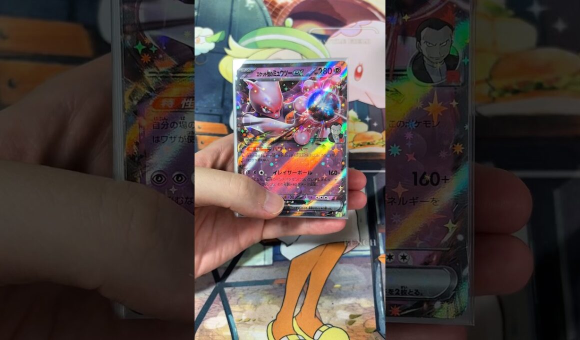 ロケット団のミュウツーexデッキを紹介するよ！ #ポケモンカード #ポケカ再販最新情報 #ポケカ #ポケモン #最強デッキ #ポケカ開封 #先行対戦 #pokemon