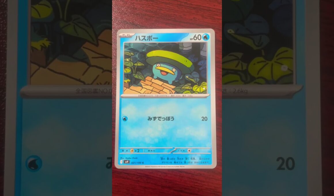 バトルパートナーズのハスボー#ポケカ族