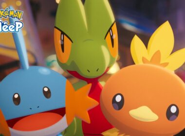 Cuddle up with Treecko, Torchic, and Mudkip during Pokémon Sleep’s second anniversary!