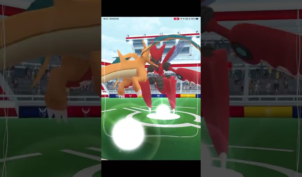 メガハッサム1人討伐【ポケモンGO】