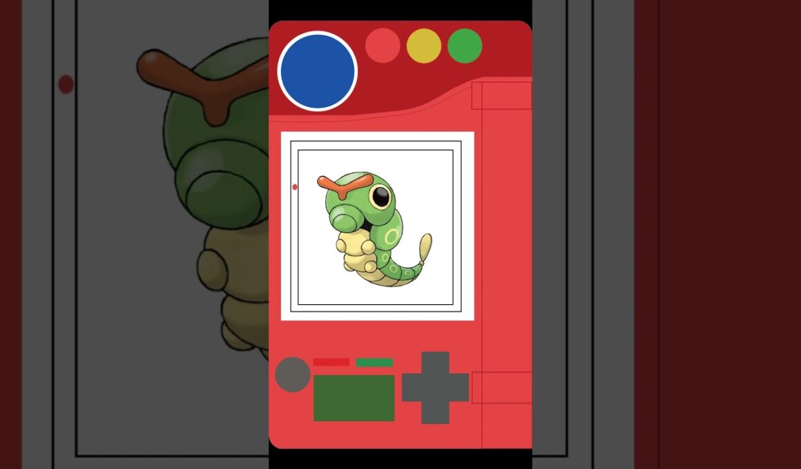 『オーキド博士のポケモン図鑑 #0010 』キャタピー『蓮音レコン/神主系VTuber』#声真似 #オーキド博士 #ポケットモンスター #ポケモン川柳 #shorts