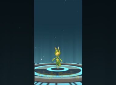 Shiny Sewaddle evolves into... #Swadloon #Leavanny #pokemongo #pokemon