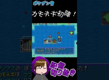 カモネギ初陣！【ポケダン青　配信切り抜き】#shorts