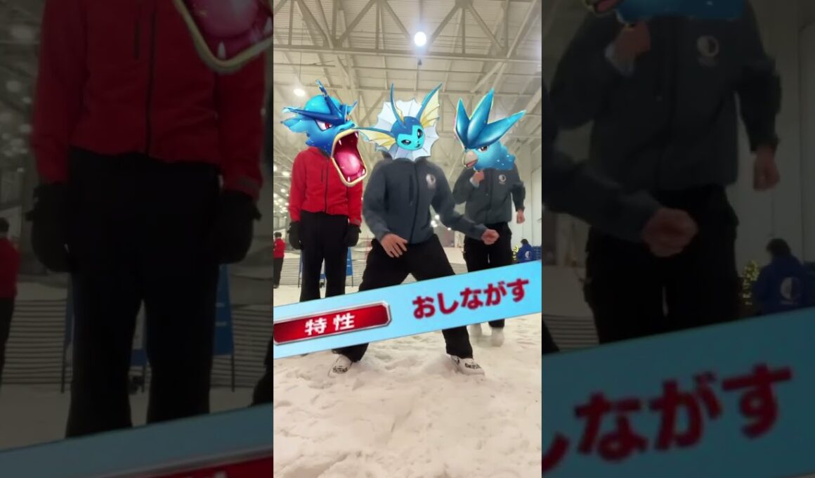踊ってない夜を知らないシャワーズ #ポケポケ #ポケモン #オドループ