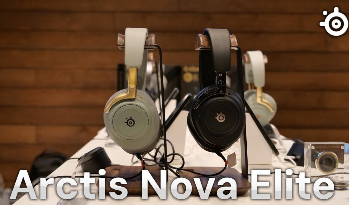 【ハイレゾ対応】ラグジュアリーライン"Arctis Nova Elite"を先行体験！ゲーミングの域を超えた性能を体感してきた！【steelseries】