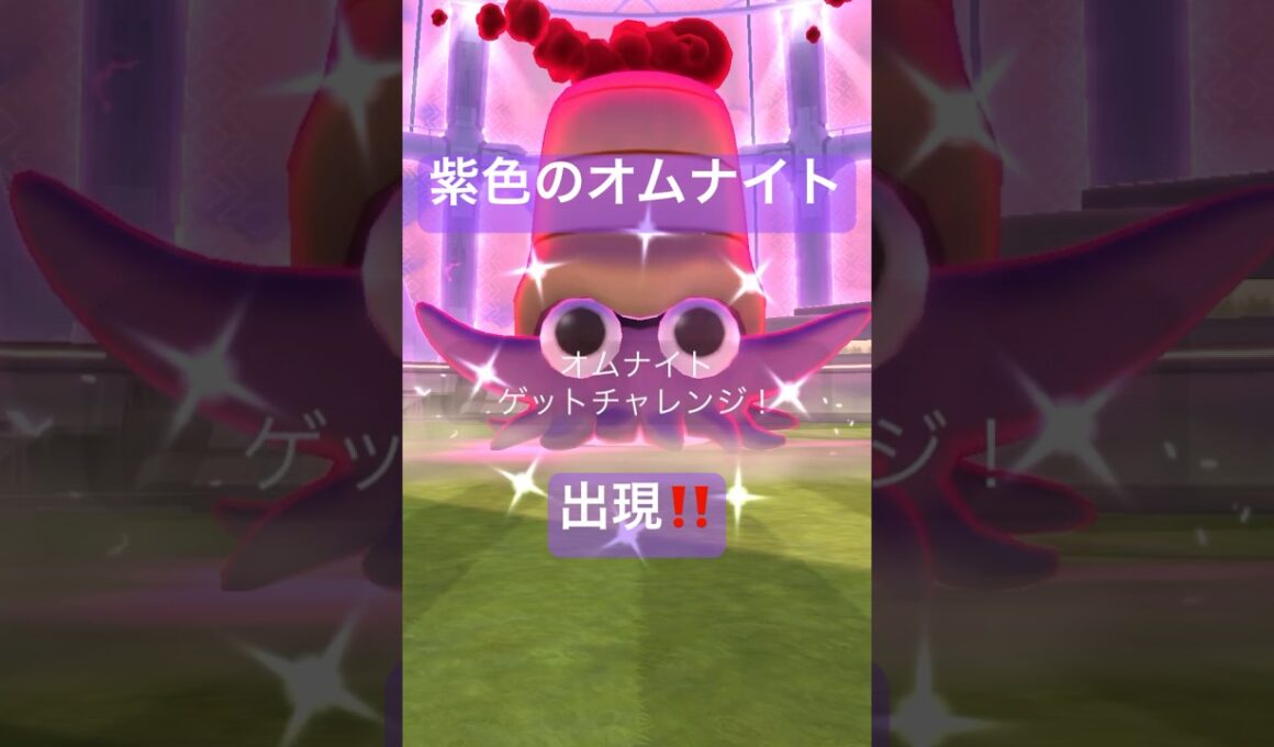 オムナイトのダイマックスレイドバトル参戦動画/ソロ討伐#ポケモンgo #pokemongo