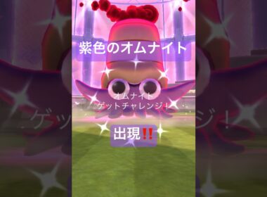 オムナイトのダイマックスレイドバトル参戦動画/ソロ討伐#ポケモンgo #pokemongo