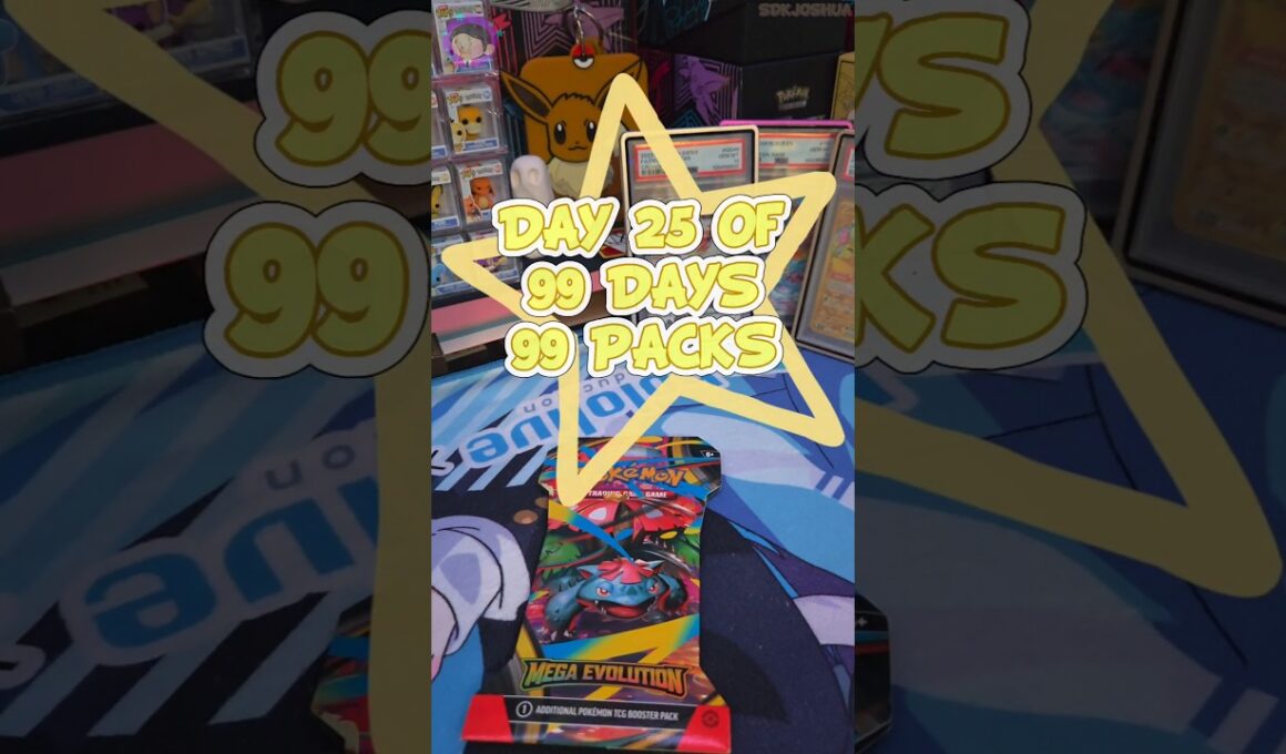 DAY 25 OF 99 DAYS & 99 PACKS - LUCK ISN'T MEGA!