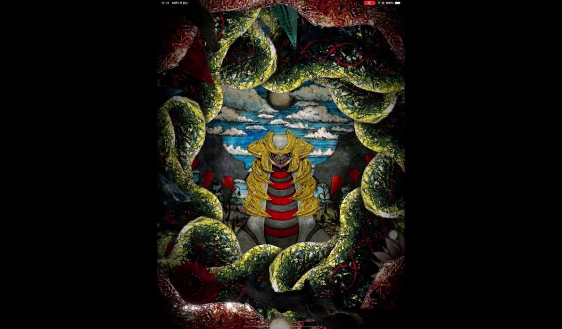 ポケポケ　ギラティナex イマーシブカード #ガチャ神引き #pokemon #ポケモンカード