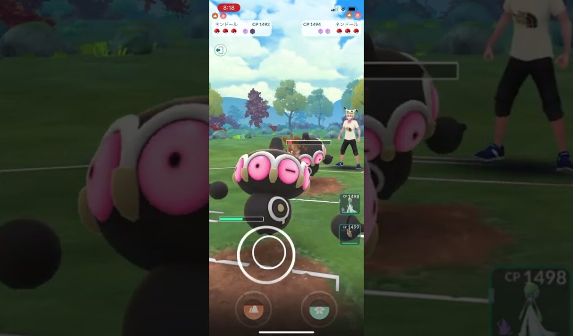 【闘争心カップ】ネンドール、サーナイト、バルジーナ20241117(ポケモンgo)音なし