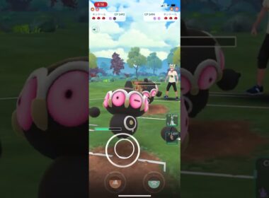 【闘争心カップ】ネンドール、サーナイト、バルジーナ20241117(ポケモンgo)音なし