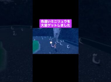 ZAに向けて色違いミニリュウ沢山捕まえてみた【ポケモンSV】