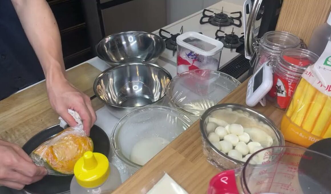 【おじ飯】かぼちゃプリンとマルゲリータ【ライブ配信】