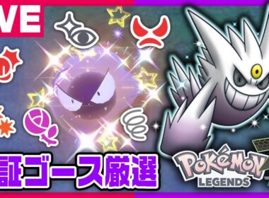 ZAに向けて色証ゴース厳選配信！【ポケモンSV】