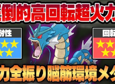 【ジャングルカップ】超優秀な耐性から9ターンで超火力をぶっぱなすシャドウギャラドスがやばすぎるww環境トップをメタる型破りな脳筋水タイプが爆誕！！【GBL】