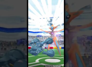 メガメタグロス vs デオキシスA