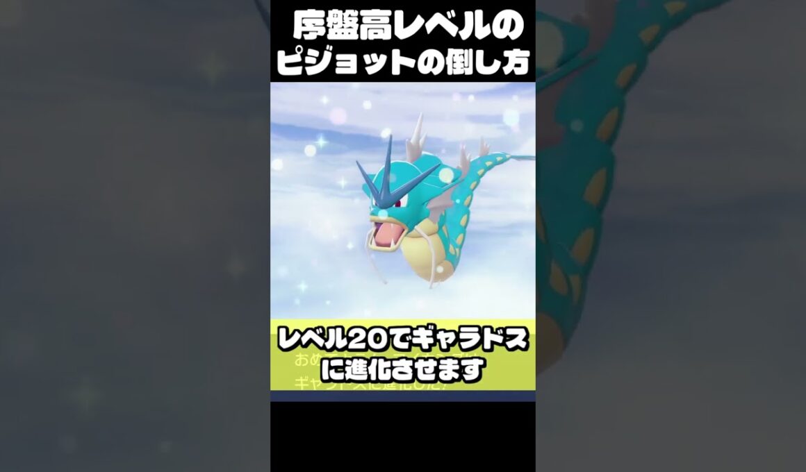 レベル差10以上！序盤で高レベルのピジョットを倒せる方法【ポケモンレジェンズZA】