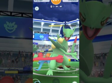 メガジュカイン2人討伐！ #チャンネル登録お願いします #ポケモンgo