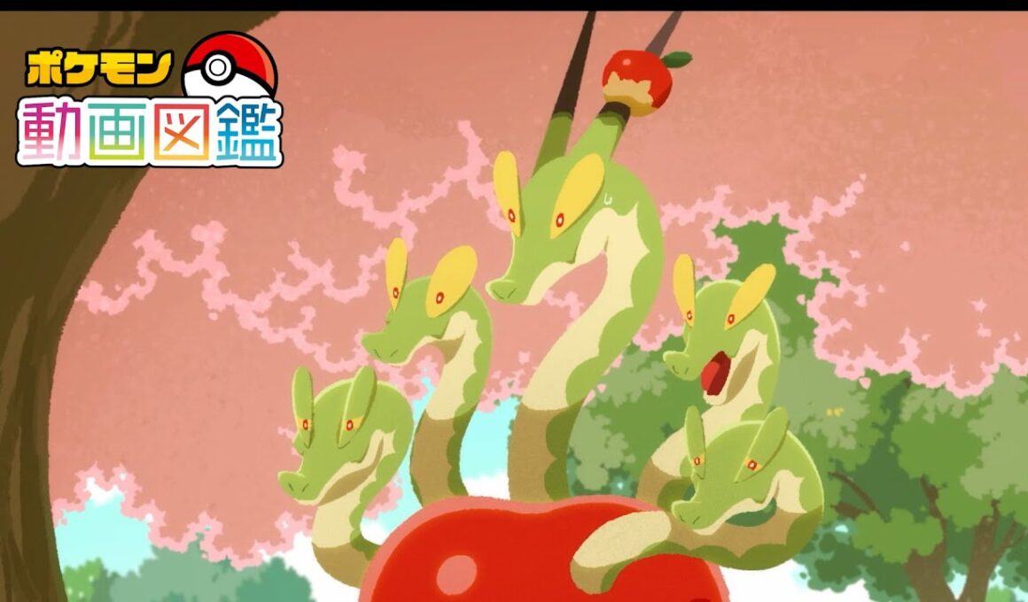 【公式】「ポケモン動画図鑑」No.1019 カミツオロチ