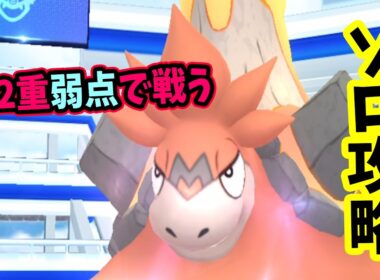 【ポケモンGO】ソロでメガバクーダレイド攻略！メガレイドもみずで2重弱点をついて対策