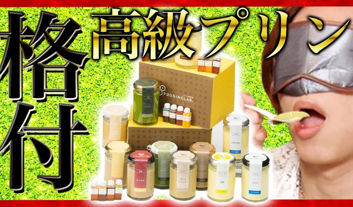 【プリン研究所】最高級プリン食べ比べ！ハンパじゃない味に驚愕！！【MSSP/M.S.S Project】