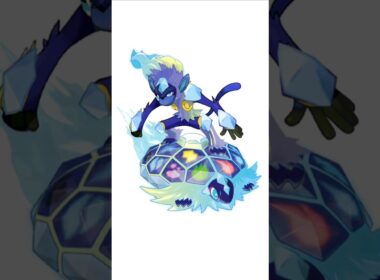 ゴウカザル＋テラパゴス合成。彗星サーファー　#ポケモンフュージョン #改造ポケモン  #伝説のポケモン #最強ポケモン #pokemon