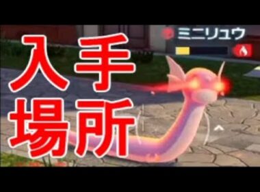 【ポケモンZA】ミニリュウ入手場所ハクリュー進化オヤブン【レジェンズza】実況