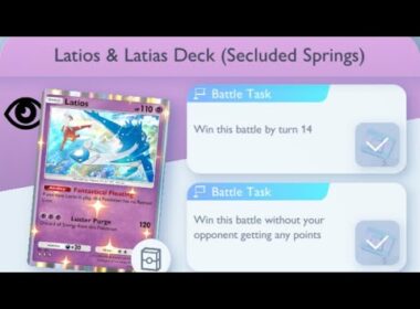 Pokémon TCG Pocket - Latios & Latias Deck (Secluded Springs) | Early Win Mission