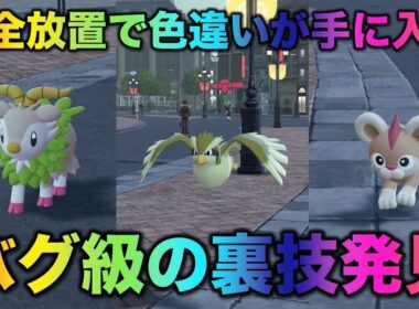 【超必見】完全放置で色違い厳選できるバグ級のワザ発見!!【ポケモンZA】