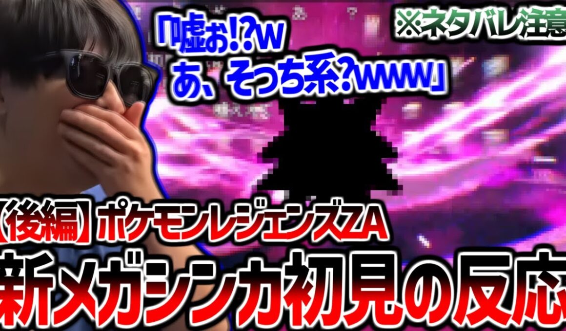 【ポケモンZA】もこうの新メガシンカポケモン初見反応まとめ【後編】