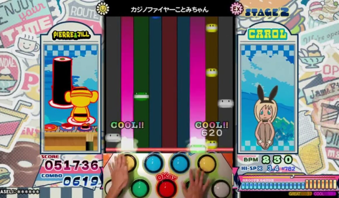 [ポップン]Lv46 カジノファイヤーことみちゃん EX