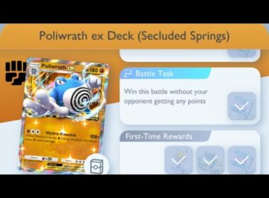 Pokémon TCG Pocket - Poliwrath ex Deck (Secluded Springs) | Flawless Victory Mission